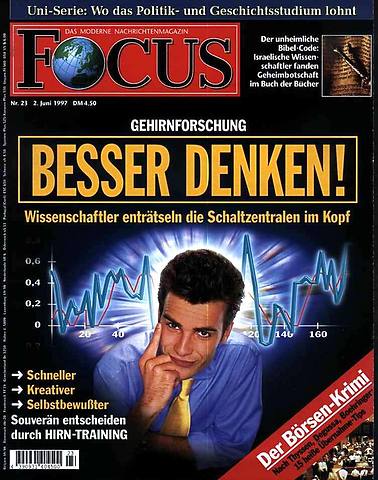 FOCUS 23/1997 - Titelseite