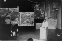 Wir wollen Gott: aus dem Unterhaltungsprogramm für die Hölle - erste theatralische Demonstration