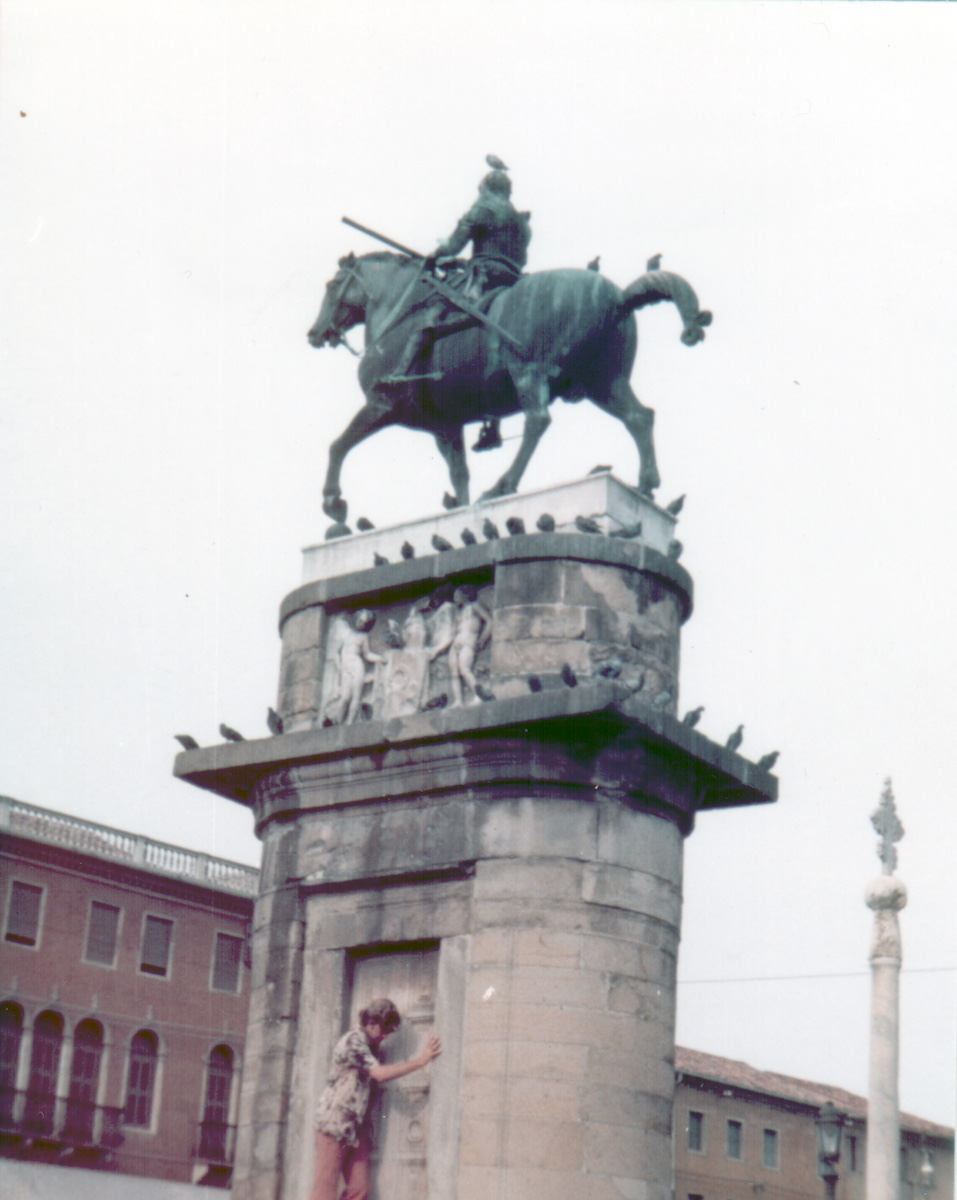 Reiterdenkmal des Gattamelata, Padua 1976