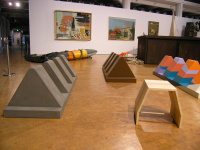 Ausstellungsansicht "Lustmarsch durchs Theoriegelände" im ZKM Karlsruhe