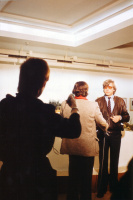 Ausstellungseröffnung "Der Hang zum Gesamtkunstwerk" Zürich 10.02.1983