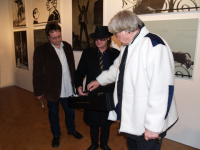 Bazon Brock und Udo Lindenberg