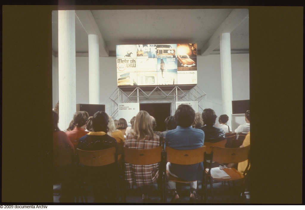 Audiovisuelles Vorwort, Bild: documenta 5, Friedericianum Kassel 1972.