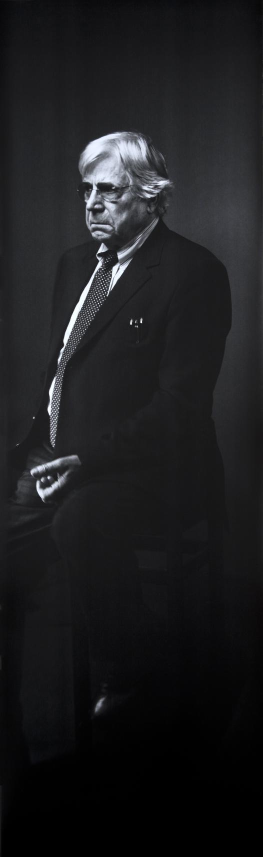 IMAGOGRAMM Bazon Brock, Bild: © Susanna Kraus, IMAGO 1:1. Berlin, 2012..