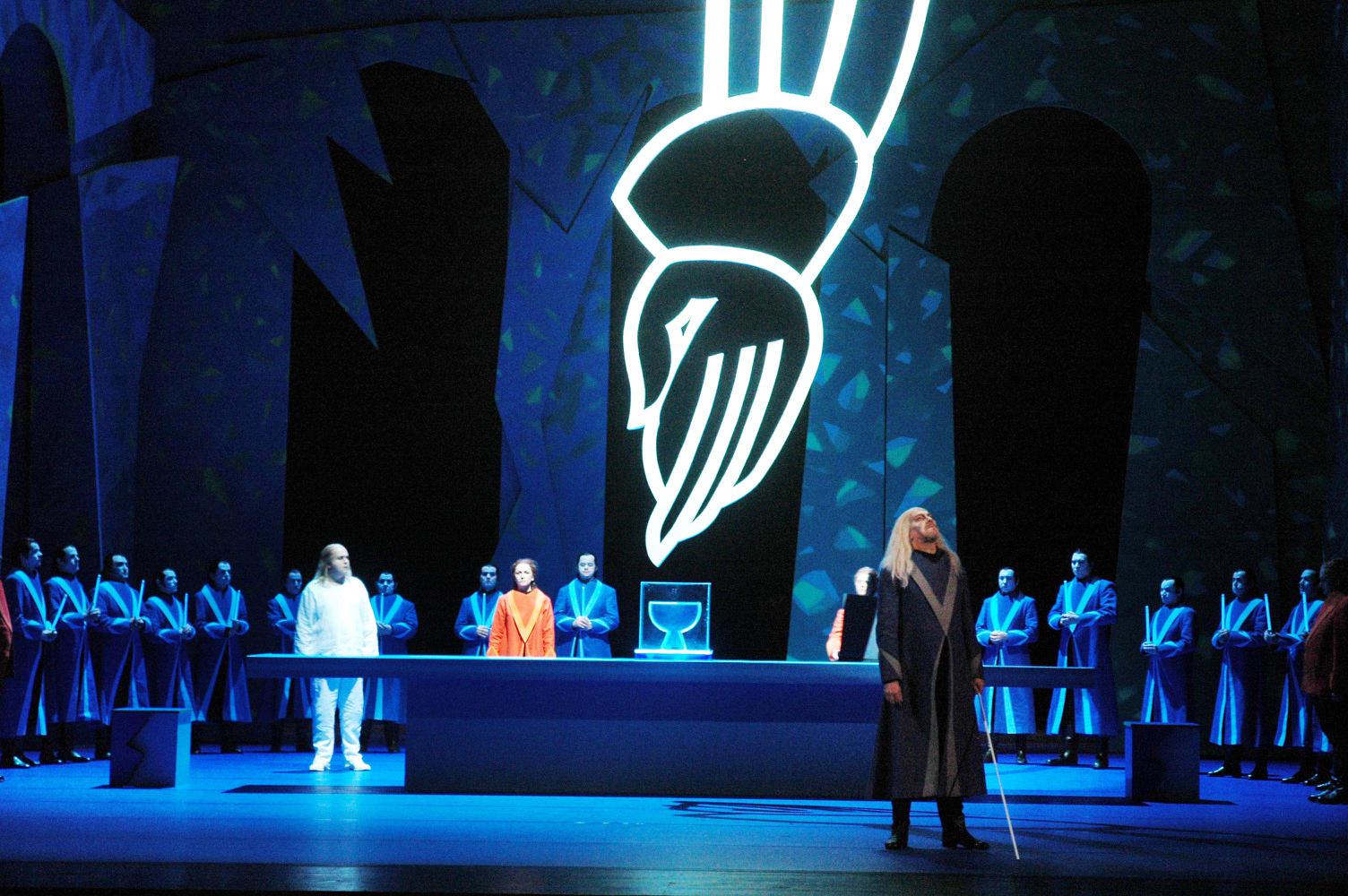Richard Wagner: Parsifal, Bild: Foto: Lutz Edelhoff. Theater Erfurt 2006..