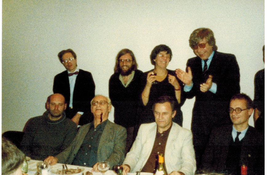 Totengespräch und Göttertafel, Bild: Gesamthochschule Kassel, 18.11.1983..