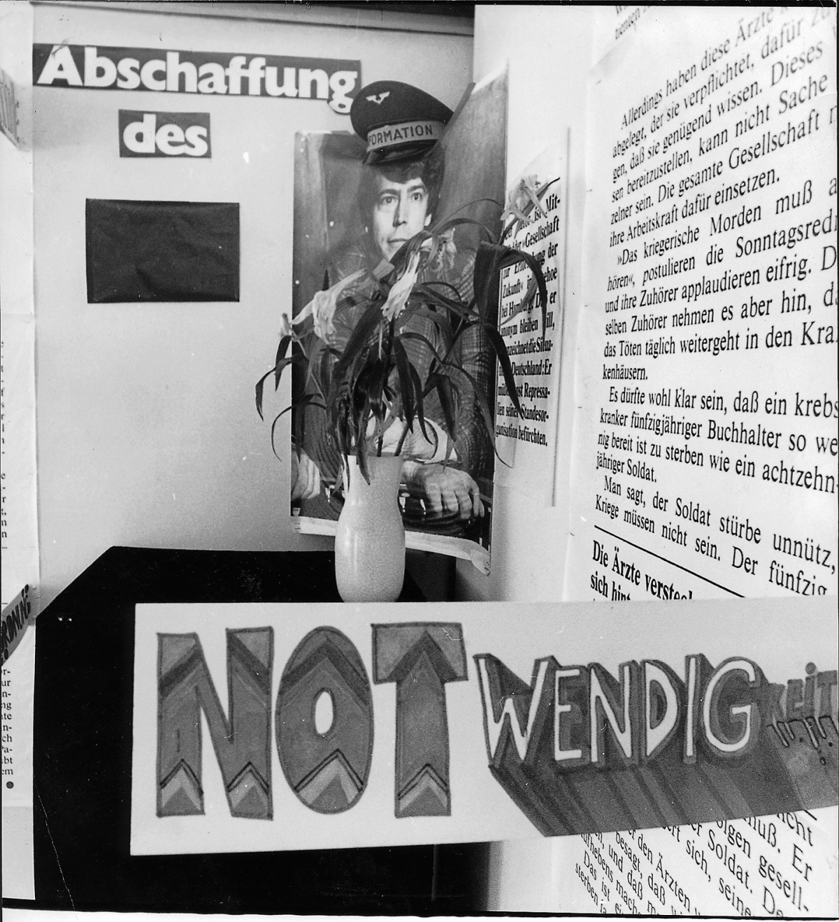 Komitée zur Abschaffung des Todes, Kunsthaus Hamburg, 1970