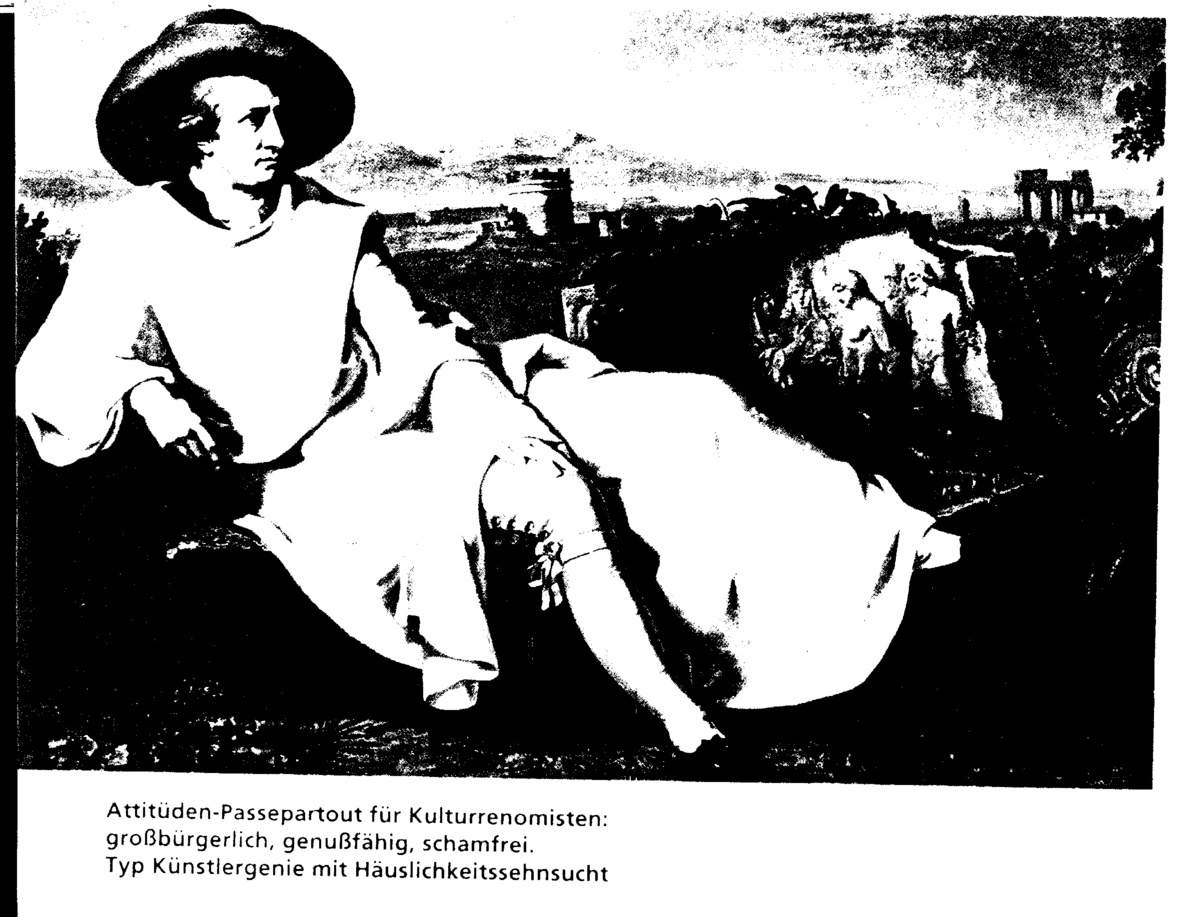 "Biographiedesign, Ulrich Löchter, Bitte zur Anprobe", Bild: Goethe.