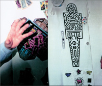 Besucherschule in der Ausstellung "Wa(h)re Kunst"