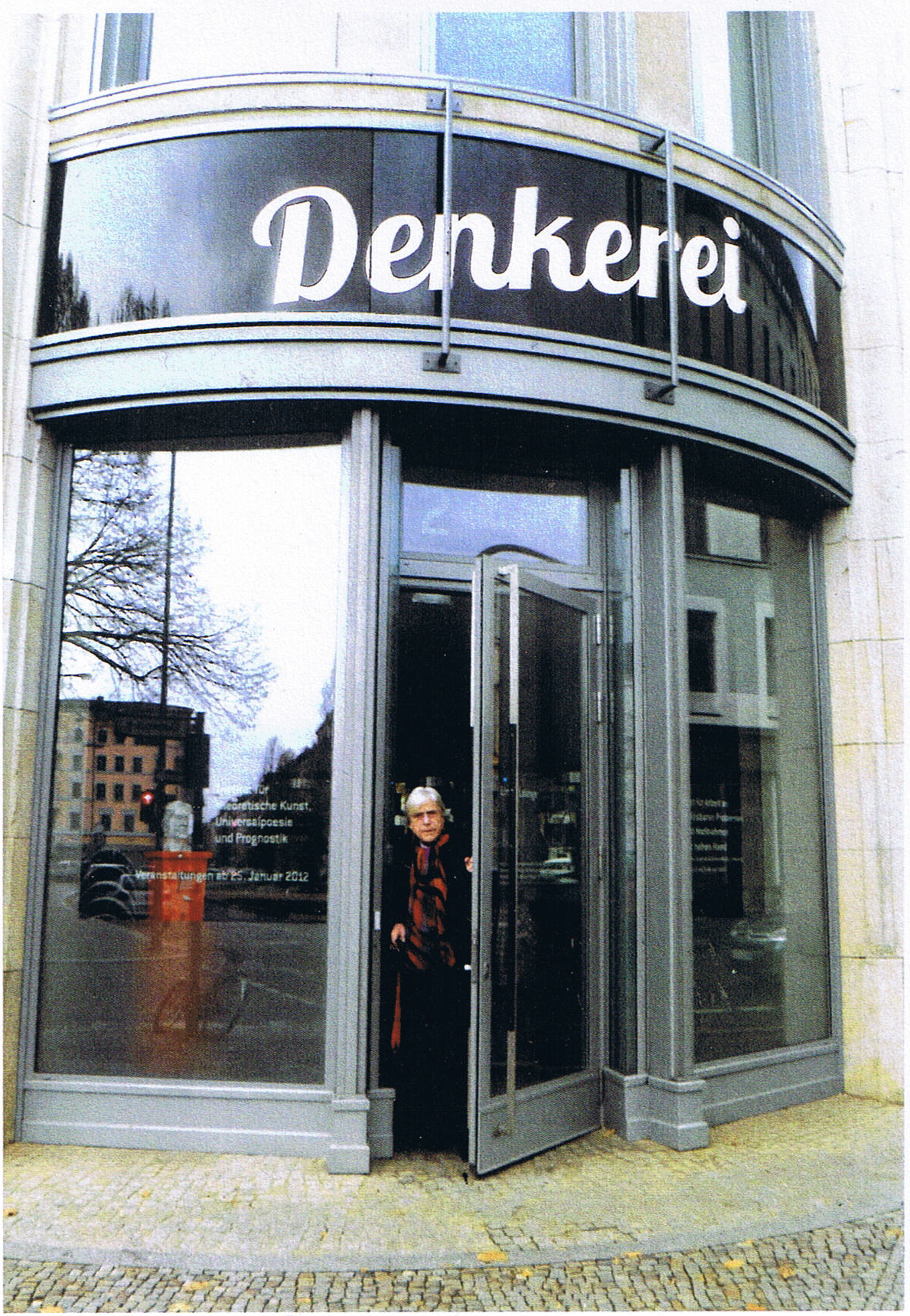 Bazon Brock, Denkerei Berlin, Bild: Foto: Peter Sempel, 2014.