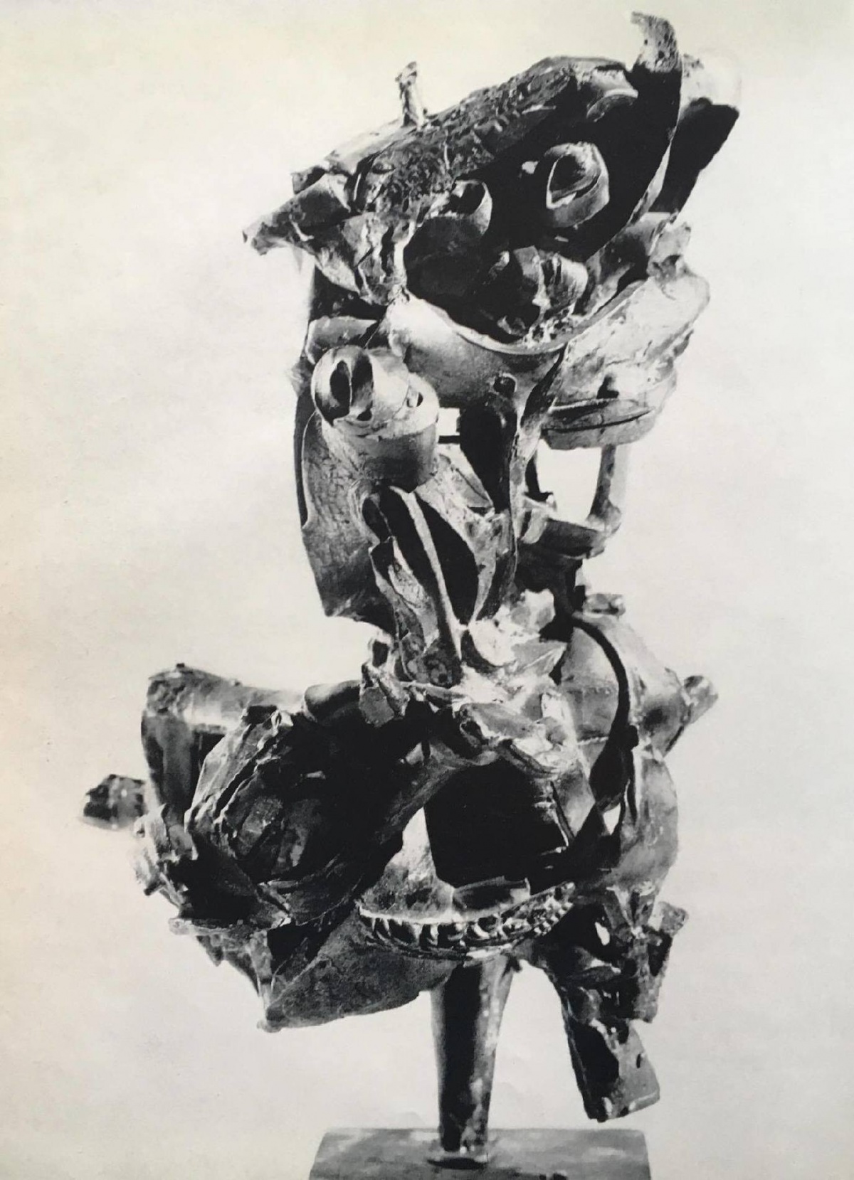 ein glänzendes alleinsein, movens, Bild: Publikation movens. Dokumente und Analysen zur Dichtung, bildenden Kunst, Musik, Architektur, 1960.