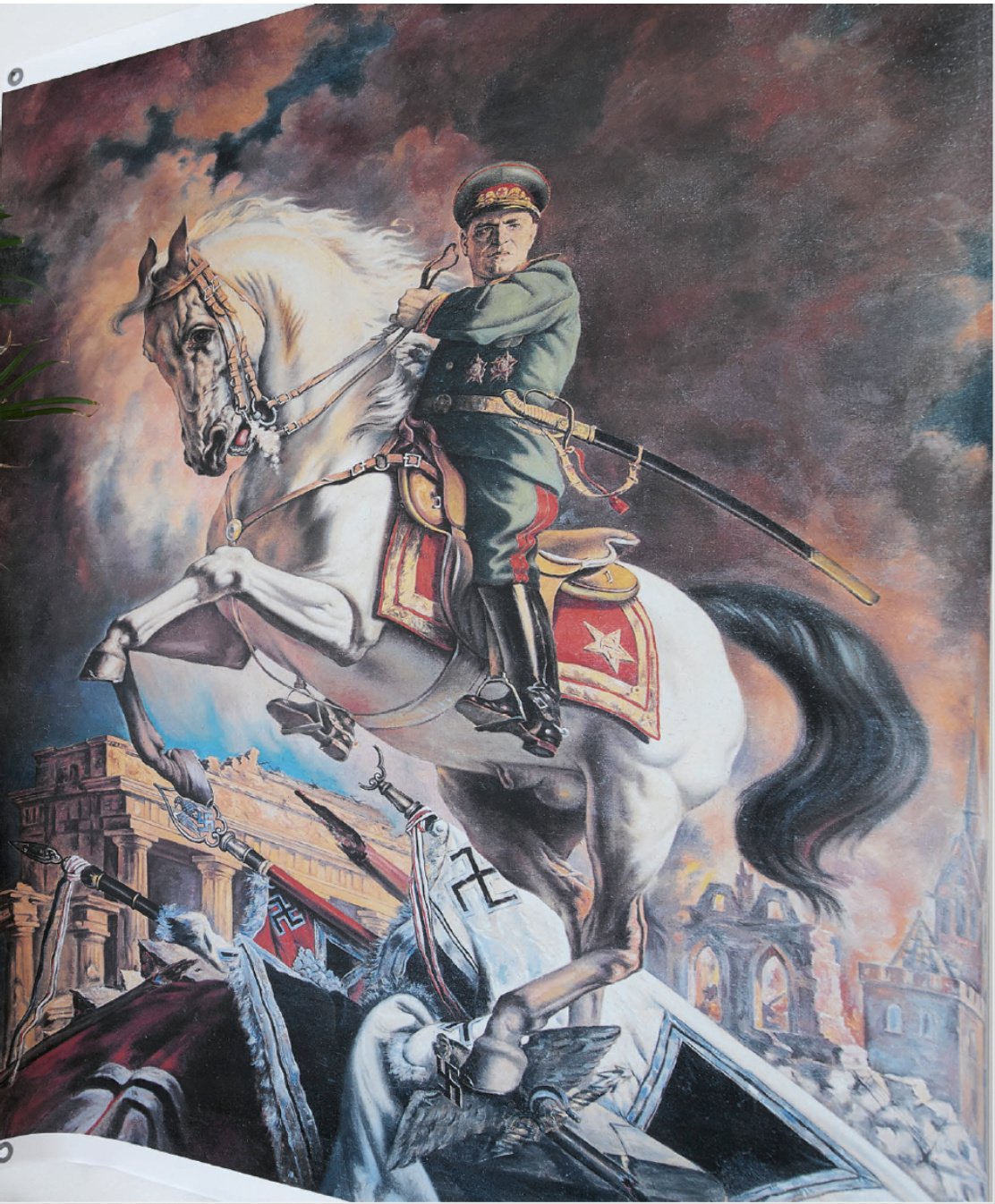 Gemälde W.N. Jakowlew, 1946, Marschall Schukow, Staatliche Tretjakov-Galerie, Moskau